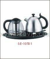 供应巧伴手不锈钢套装电热水壶