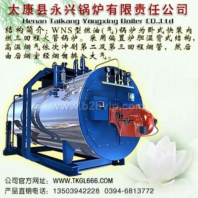 供应优质燃油气蒸汽锅炉