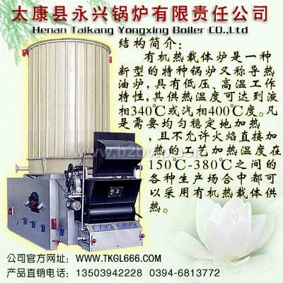 供应燃煤，燃油型导热油锅炉