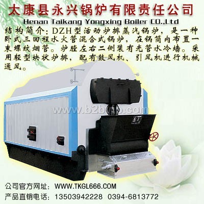 供应卧式燃煤蒸汽锅炉