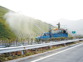 衡水安拓边坡绿化工程客土喷播技术