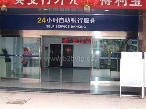 杭州银行自动门