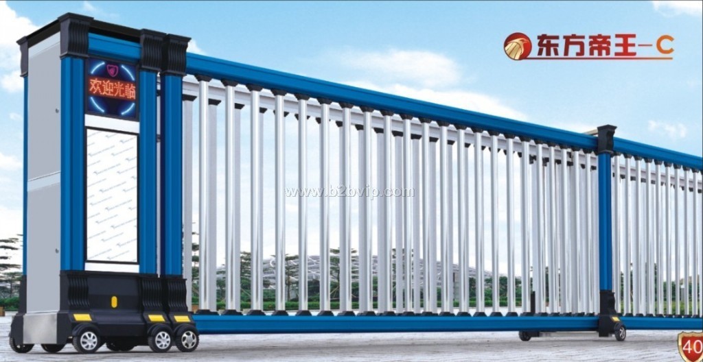 湖南电动伸缩门厂家湖南不锈钢伸缩门厂长沙德阳常德邵阳不锈钢伸缩门厂