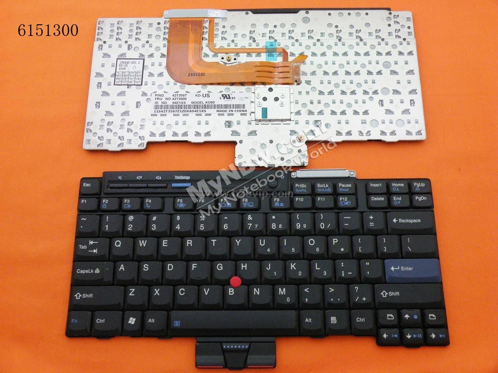 各品牌笔记本键盘