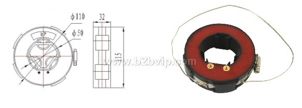 新型方便安装的电流互感器，开口式电流互感器，分裂式电力互感器