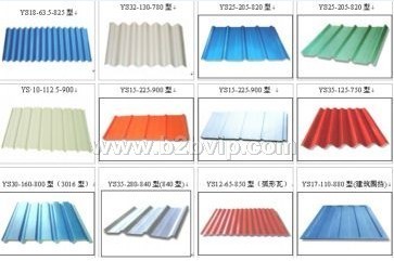 天津工厂销售yx15-225-900型彩钢压型板价格