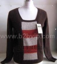 貂绒衫398元/件（成份：貂绒：95%，天丝;5%）