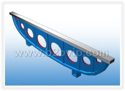 桥型平尺