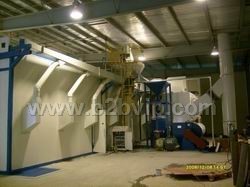 兰州中石化大型石油管道浙江河南湖北吉川自动回收式喷砂房价格