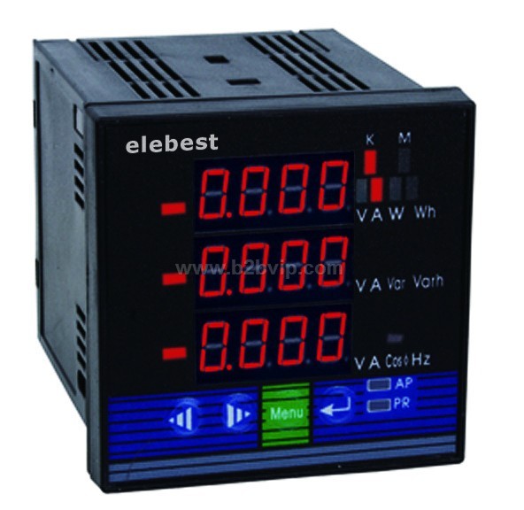 ELD194E-7S4~~72方形多功能电力仪表-电力仪表专家