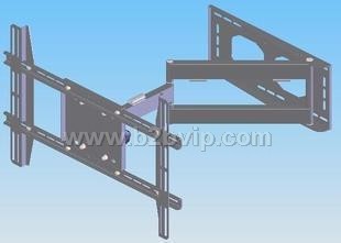 液晶电视活动支架/可上下左右前移动（调节）支架LP601A