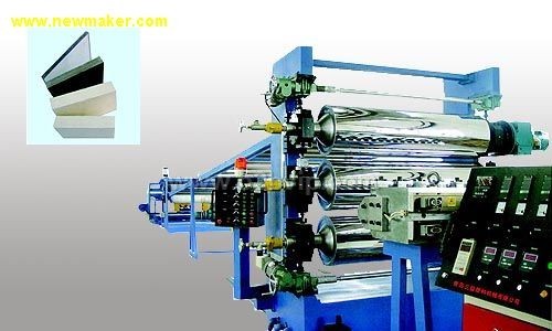 PVC自由发泡板、结皮发泡板生产线