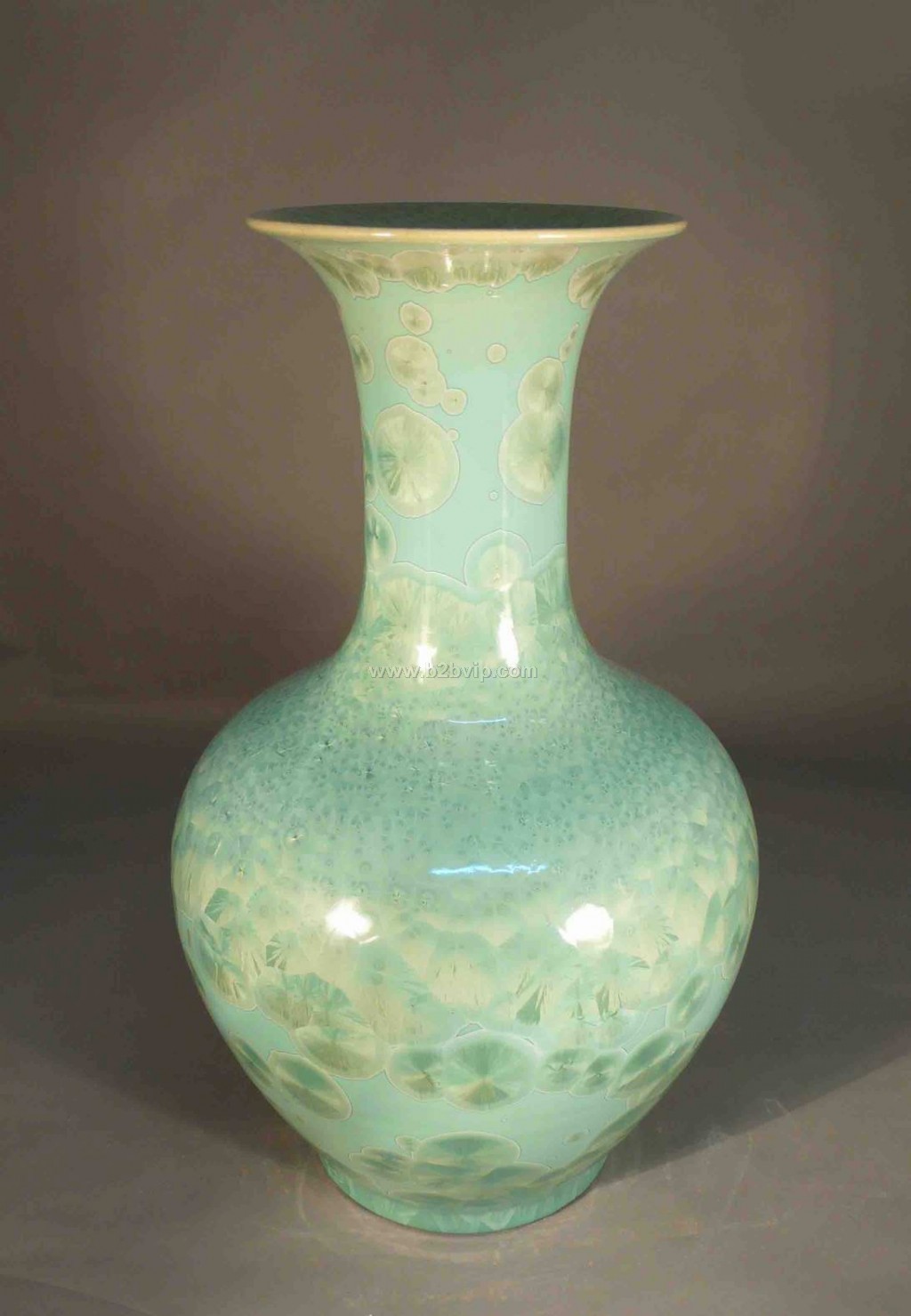 供应景德镇窑盛陶瓷结晶釉赏瓶