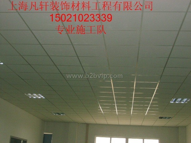 上海南汇厂房装修新场工业区办公室装潢 石膏板吊顶隔墙油漆