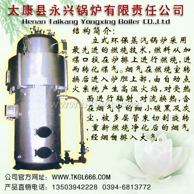 半煤气环保蒸汽锅炉