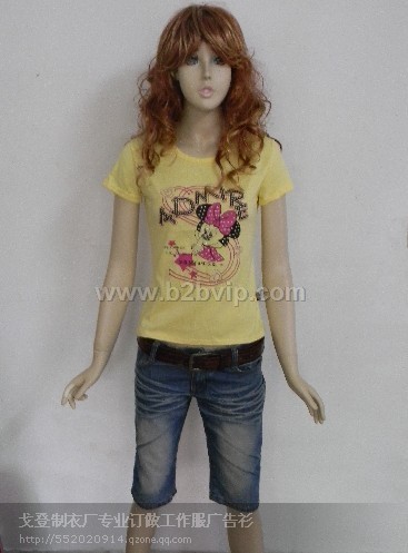深圳韩版T恤批发，韩国版女装T恤批发