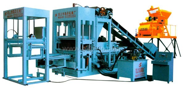 巩义海洋QT6-15C全自动砌块砖机技术精湛