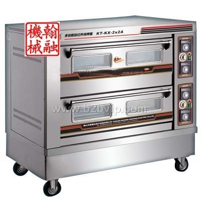 双层四盘四视窗四电子温控电烤箱