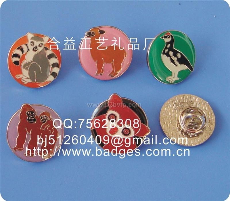 徽章、动物图像徽章、徽章订做