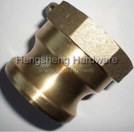 Brass camlock coupling part A