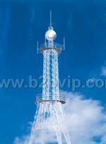 不锈钢装饰塔,测风塔,楼顶装饰塔