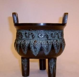 唐县铜雕铜钟鼎香炉订做各种佛像 造型工艺品