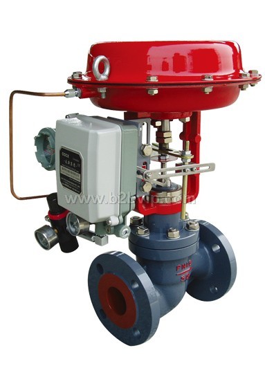 气动薄膜笼式单座调节阀