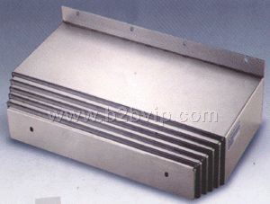 机床附件钢板、不锈钢板机床导轨防护罩