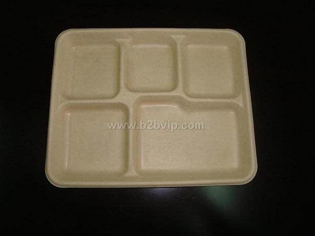 供应一次性五格托盘