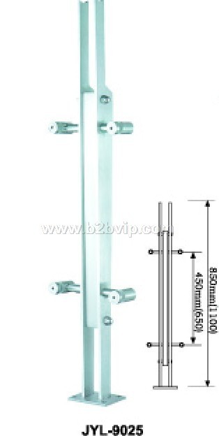 不锈钢拦河立柱