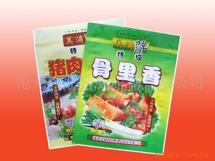 专营调料包装袋，味精调料包装袋，香精调料包装袋，烧烤调料包装袋