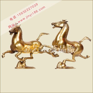 动物雕塑-金艺