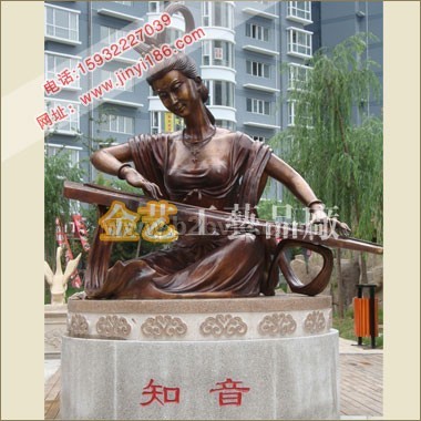人物雕塑金艺工艺品