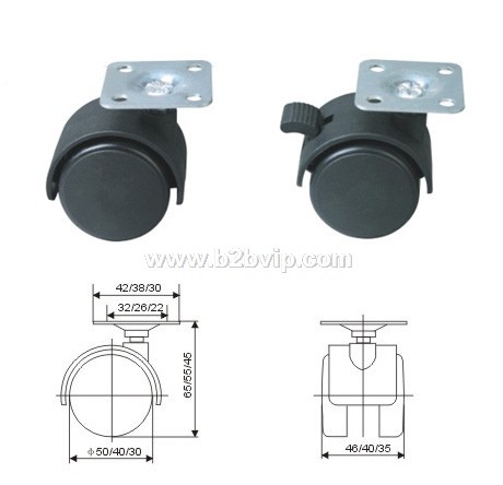 椅脚轮和其它塑料家具万向脚轮、橱柜调节脚、橱柜吊码、床铰、塑料家具拉手
