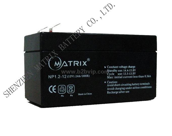 LED灯电源电池，应急灯电池12V1.2Ah直流屏电源，太阳能电池厂