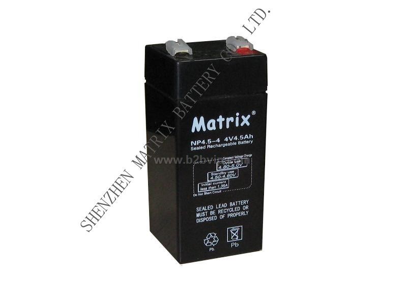 LED灯电池厂4V4.5Ah电子称电池，后备电源电池工厂