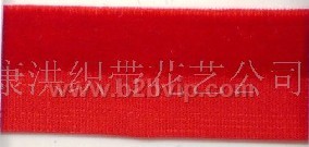 弹力单边丝绒带
