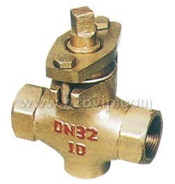 凯德力阀门二通内螺全铜旋塞阀