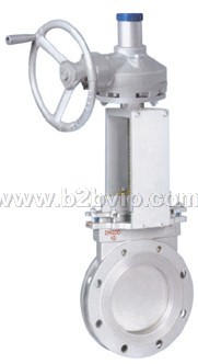 伞齿轮暗杆刀型闸阀