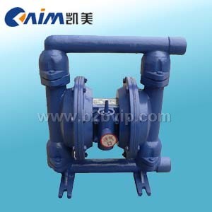 QBY气动隔膜泵，铸铁隔膜泵，立式隔膜泵