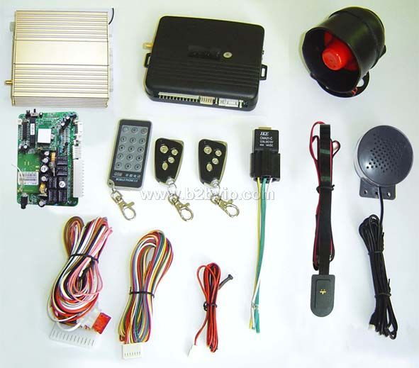 全球最新款GSM汽车防盗报警器