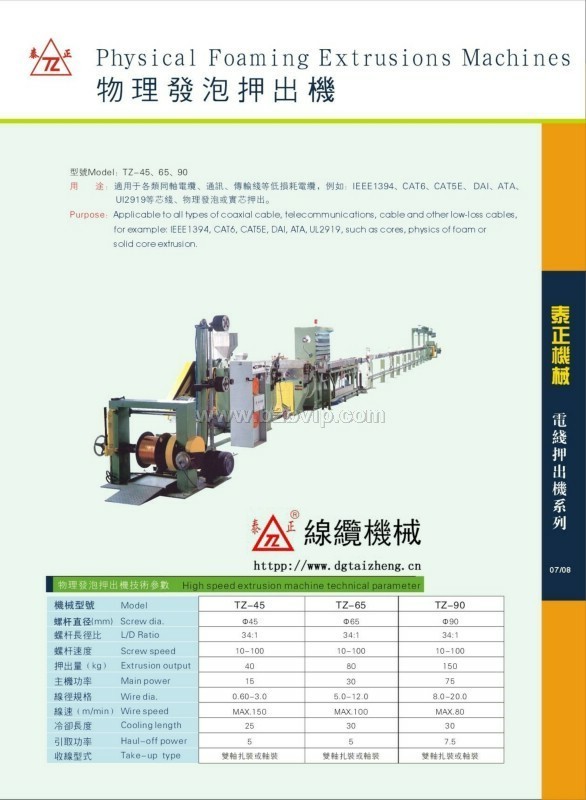 物理发泡押出机