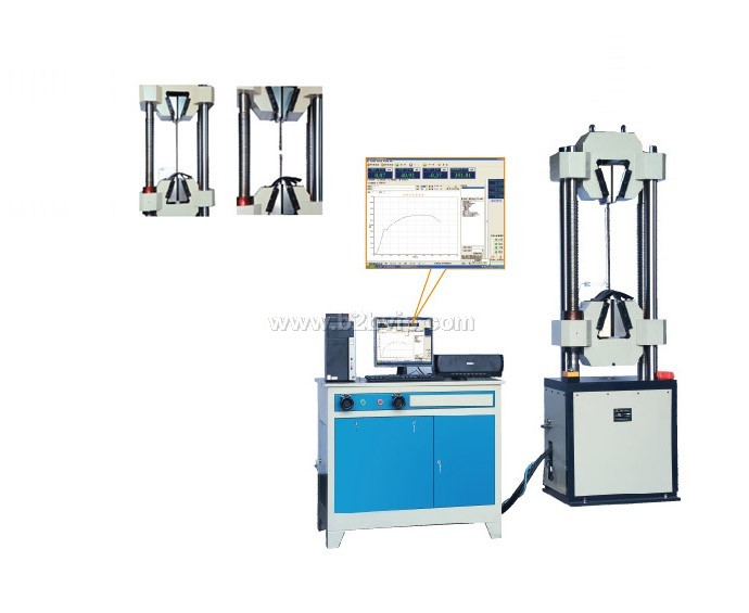 GWE-600B微机屏显式钢绞线专用试验机