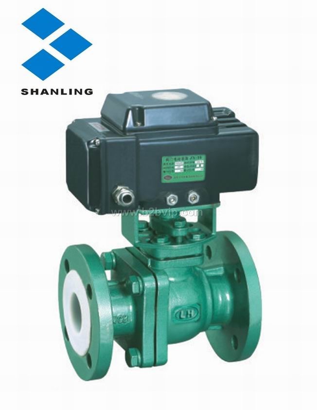 电动衬氟O型球阀