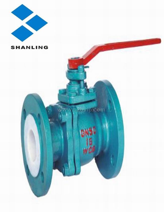 Q41F46型衬氟球阀