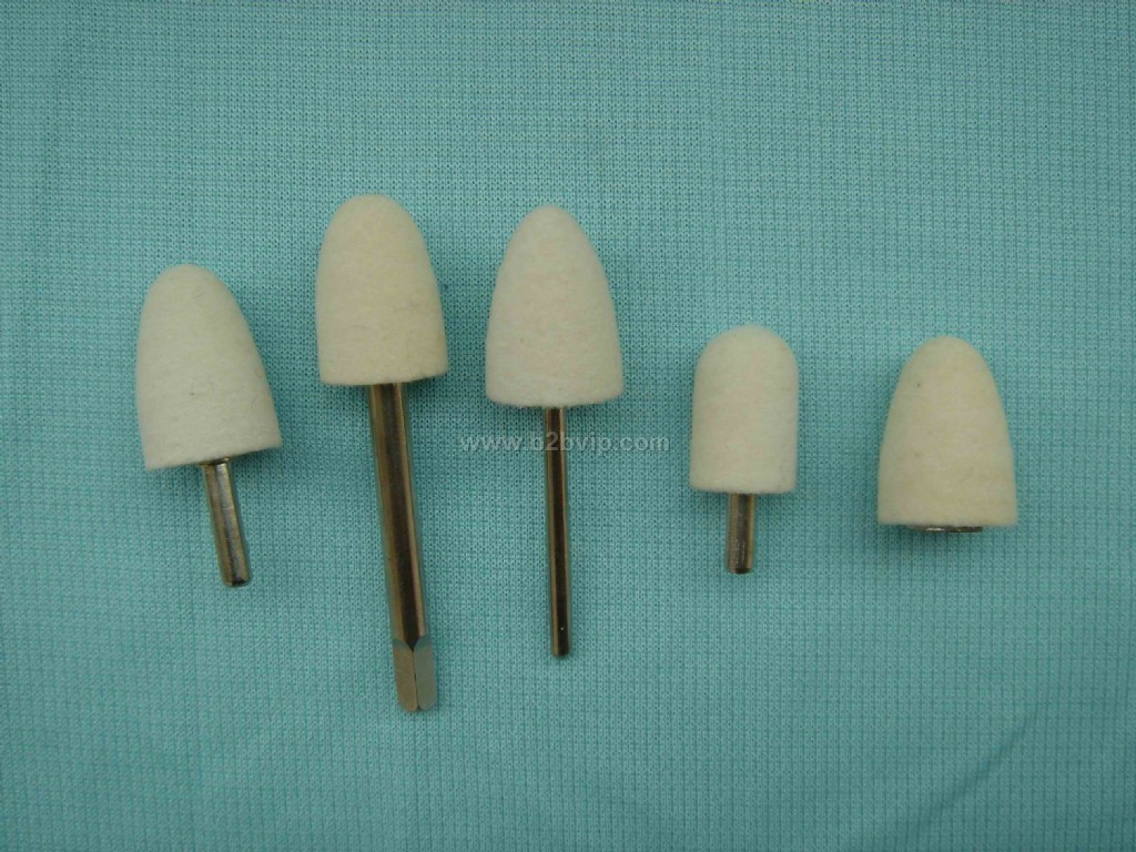 供应羊毛磨头/修甲器磨头/修甲器配件/美甲工具/美容锉