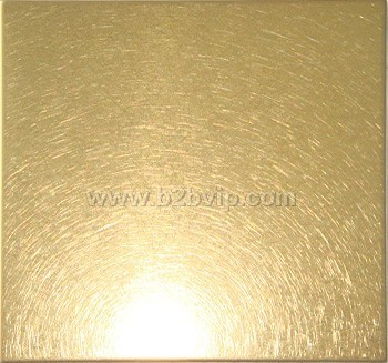 不锈钢香槟金喷砂板，彩色不锈钢板