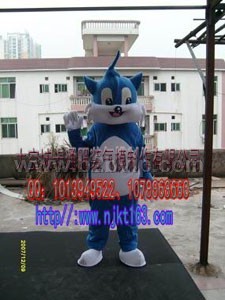 卡通蓝猫服装