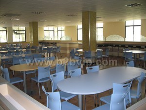 上海英国国际学校家具供应商OF365学校家具网餐厅