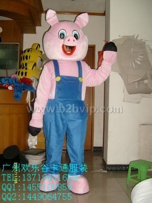 出售广州欢乐谷卡通服装胖胖猪
